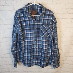 Men's Roper "Ranch Tough" longsleeve flannel shirt, size XL